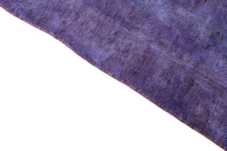 Detail image of 5' 8 x 8' 10 Hand Knotted Ultra Vintage Persian Wool Rug