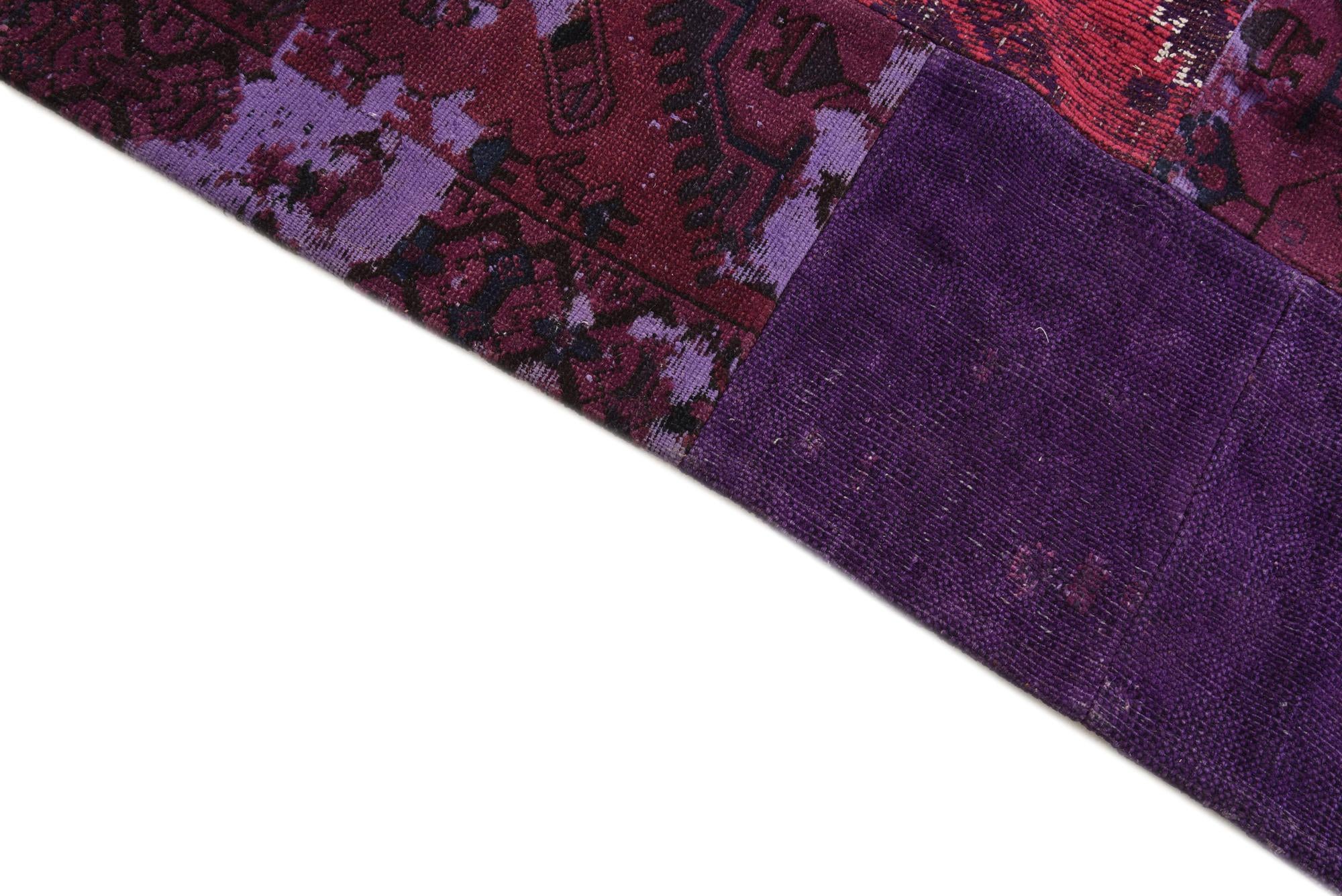 7' 3 x 9' 9 Hand Knotted Ultra Vintage Persian Wool Rug