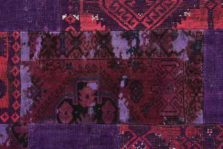 7' 3 x 9' 9 Hand Knotted Ultra Vintage Persian Wool Rug