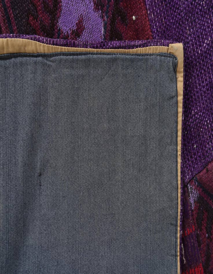 Detail image of 7' 3 x 9' 9  Hand Knotted Ultra Vintage Persian Wool Rug