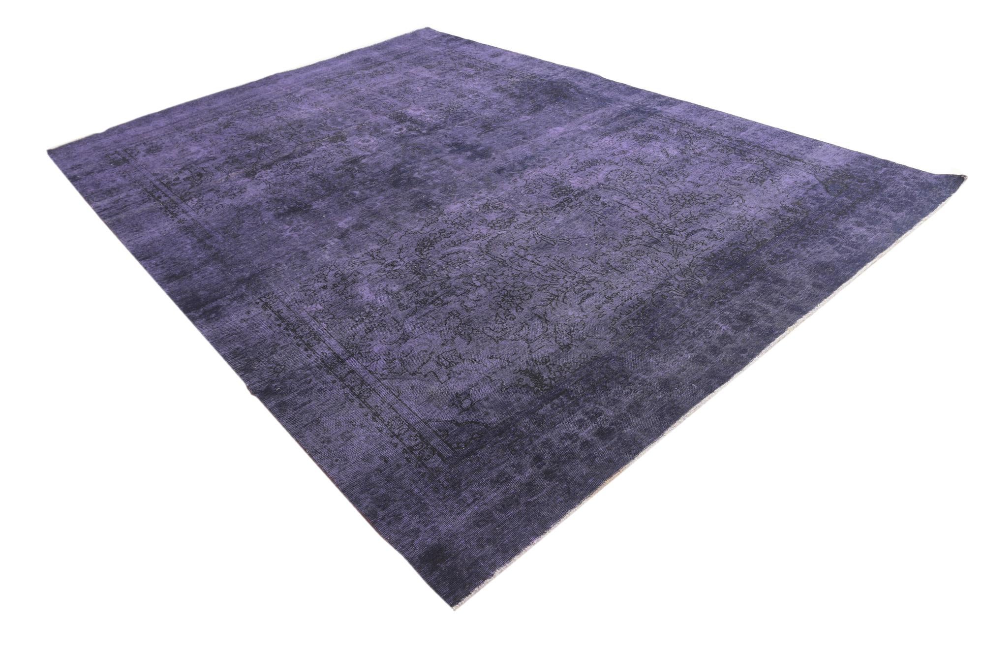 8' 10 x 11' 10 Hand Knotted Ultra Vintage Persian Wool Rug