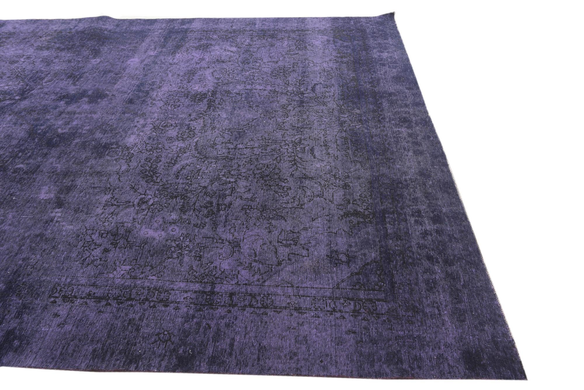 8' 10 x 11' 10 Hand Knotted Ultra Vintage Persian Wool Rug