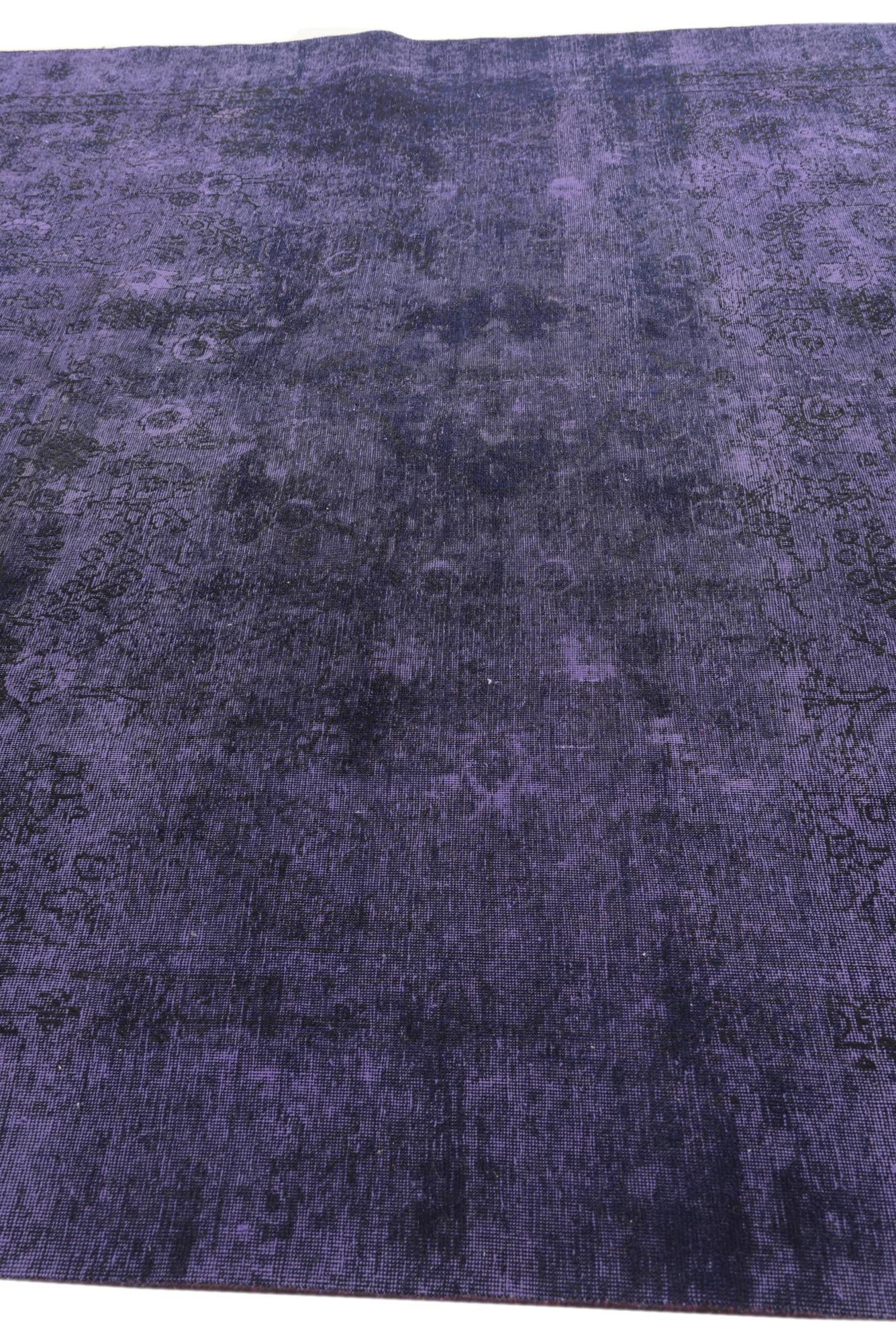 8' 10 x 11' 10 Hand Knotted Ultra Vintage Persian Wool Rug