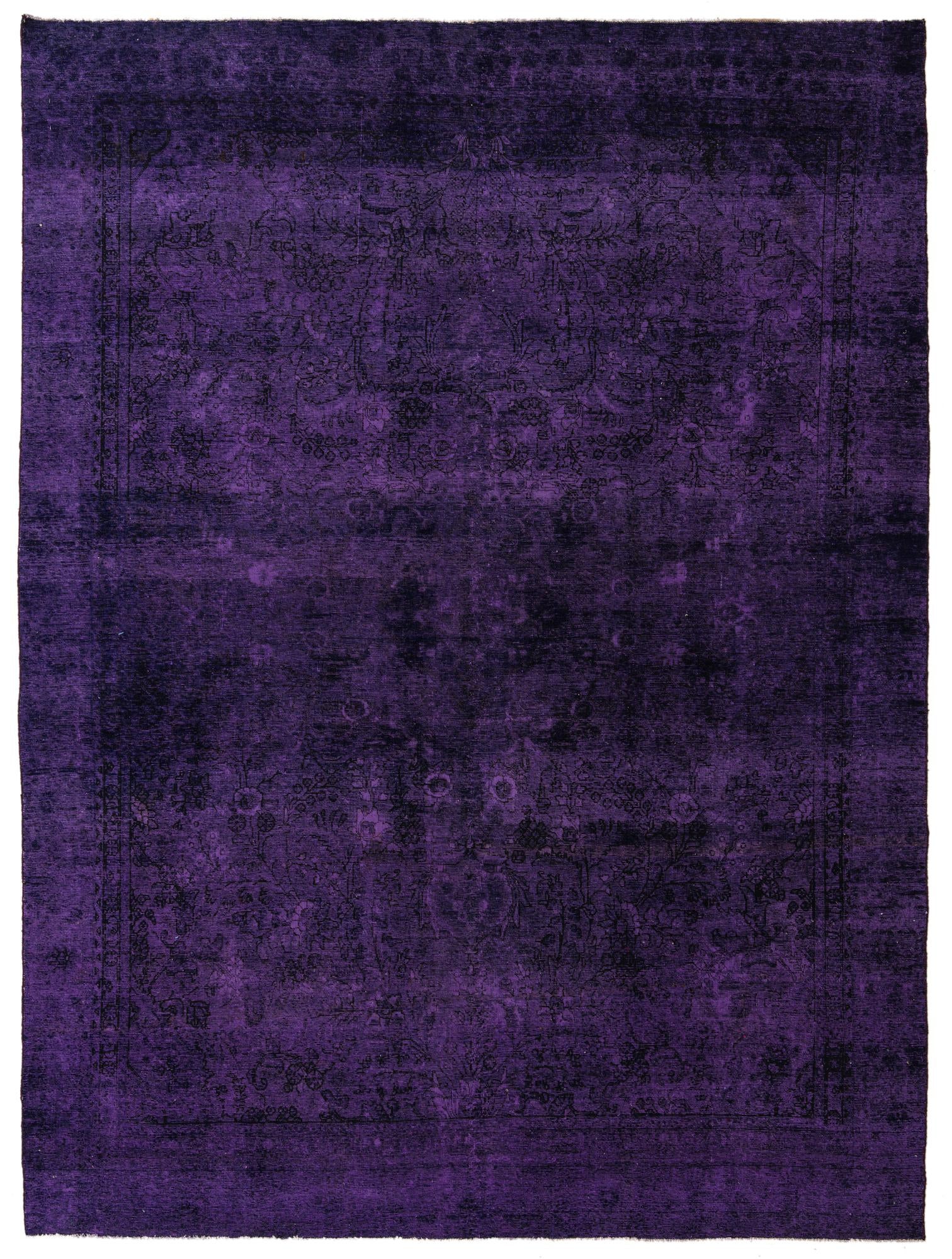 8' 10 x 11' 10 Hand Knotted Ultra Vintage Persian Wool Rug