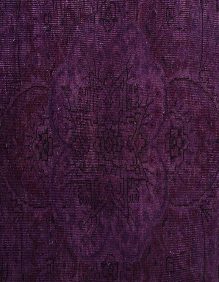 Detail image of 9' 5 x 12' 4  Hand Knotted Ultra Vintage Persian Wool Rug