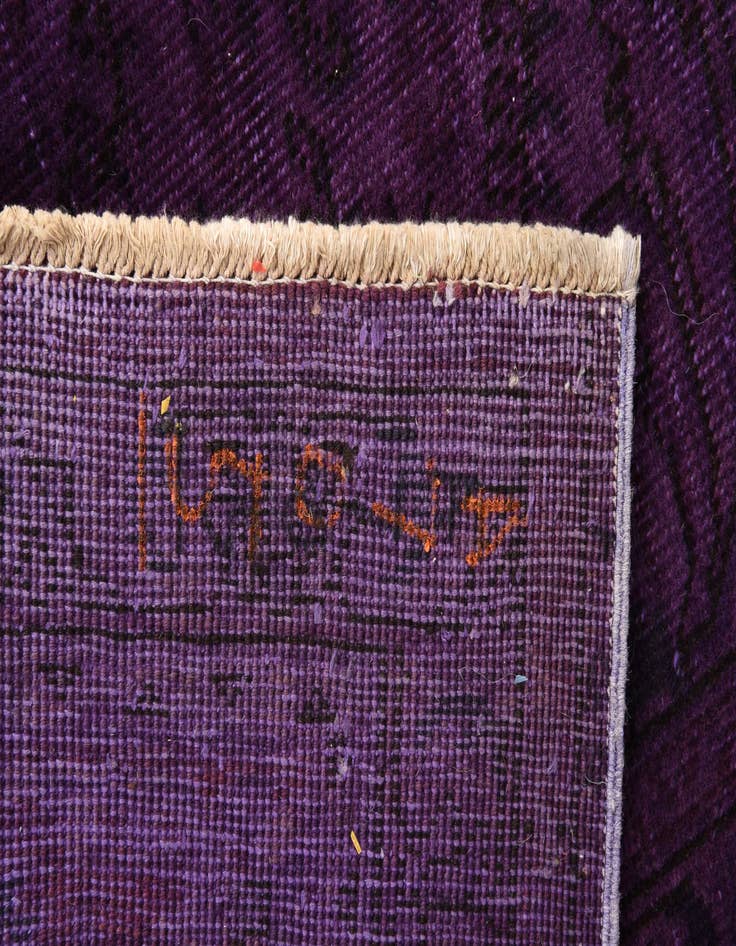 Detail image of 9' 5 x 12' 4  Hand Knotted Ultra Vintage Persian Wool Rug