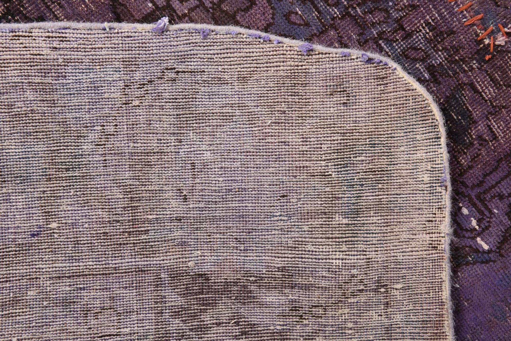 7' 1 x 9' 4 Hand Knotted Ultra Vintage Persian Wool Rug