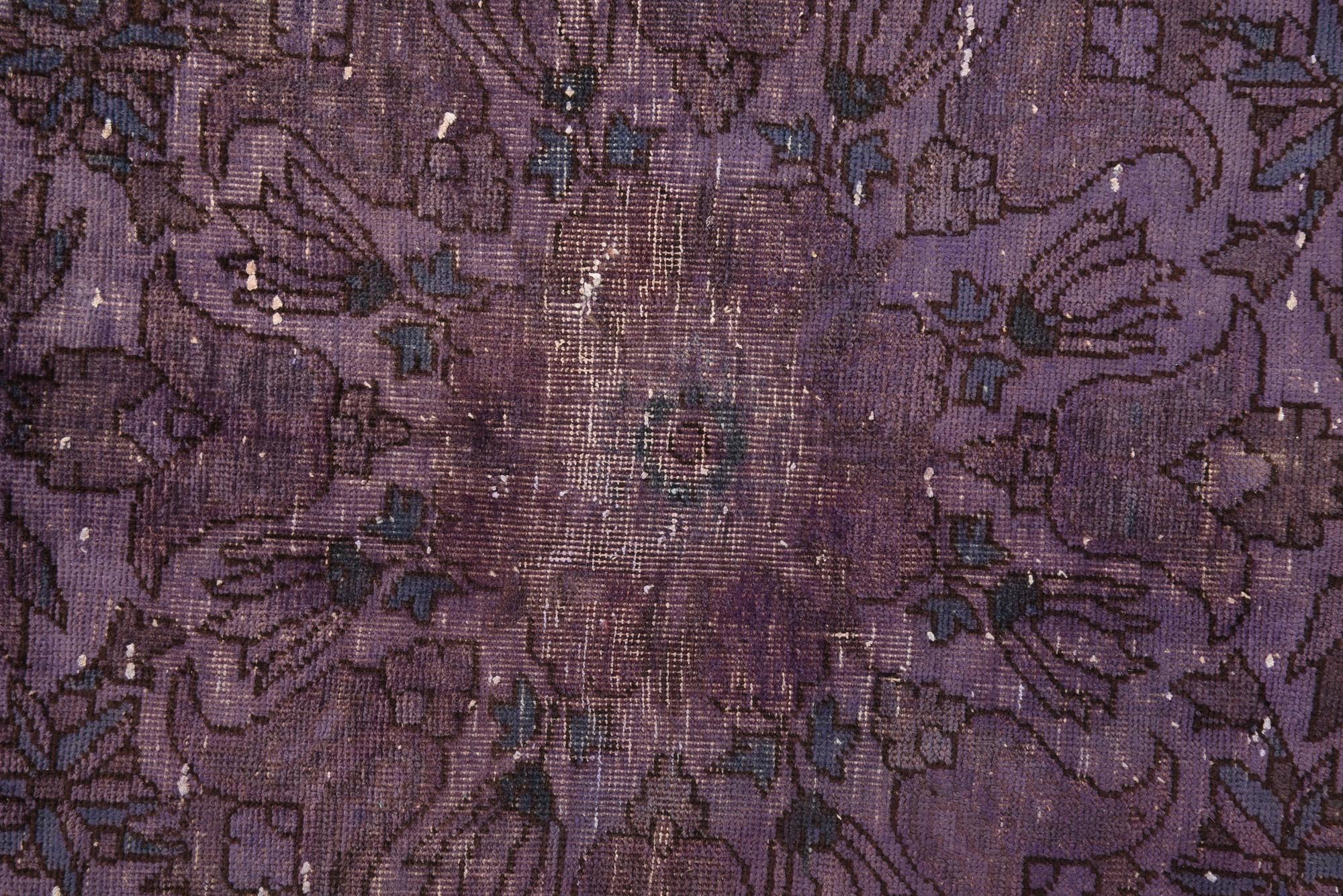 7' 1 x 9' 4 Hand Knotted Ultra Vintage Persian Wool Rug