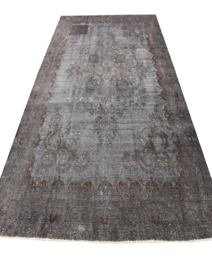 Detail image of 9' 5 x 12' 3  Hand Knotted Ultra Vintage Persian Wool Rug