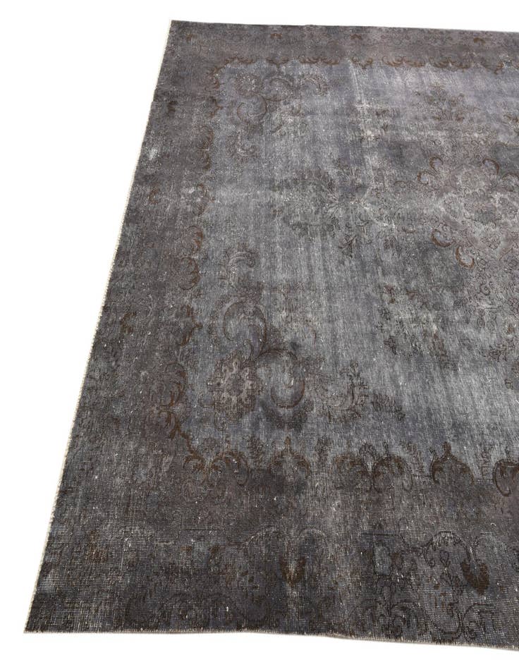 Detail image of 9' 5 x 12' 3  Hand Knotted Ultra Vintage Persian Wool Rug