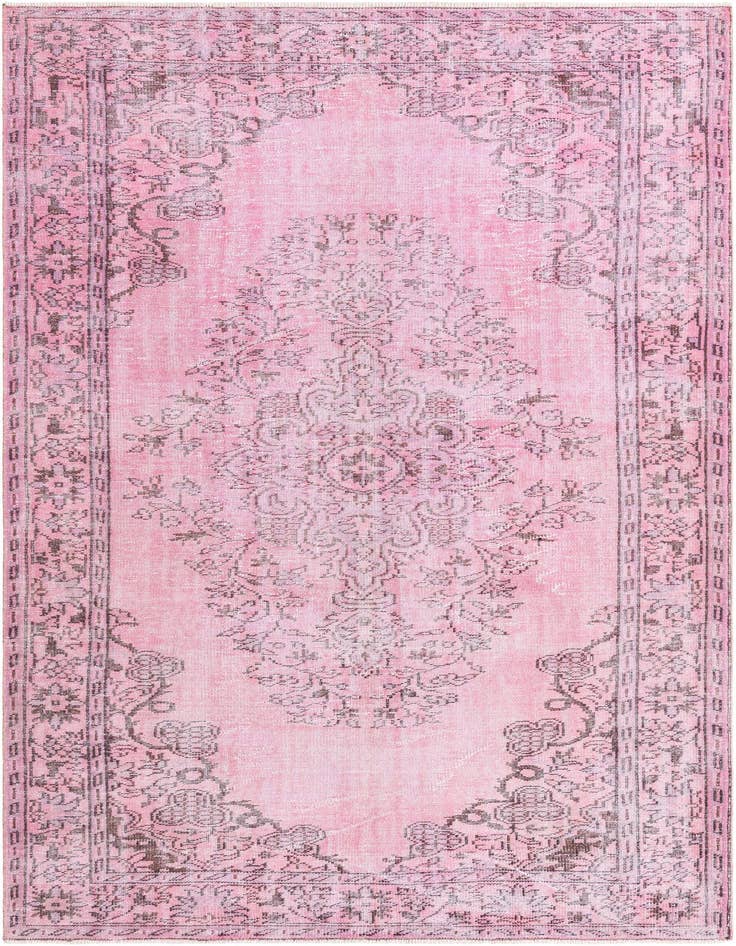 Detail image of 6' 2 x 10' Ultra Vintage Wool Rug