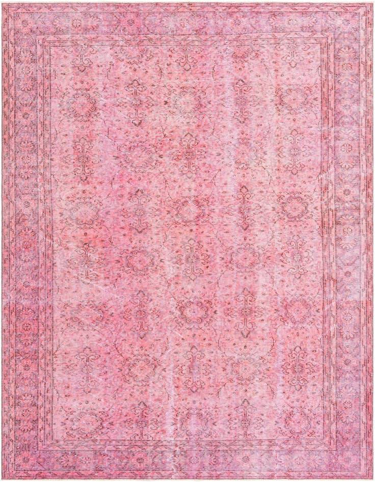 Detail image of 6' 10 x 9' 11 Ultra Vintage Wool Rug