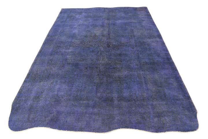 6' 7 x 9' 8 Hand Knotted Ultra Vintage Persian Wool Rug