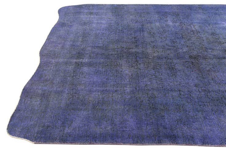 Detail image of 6' 7 x 9' 8 Hand Knotted Ultra Vintage Persian Wool Rug