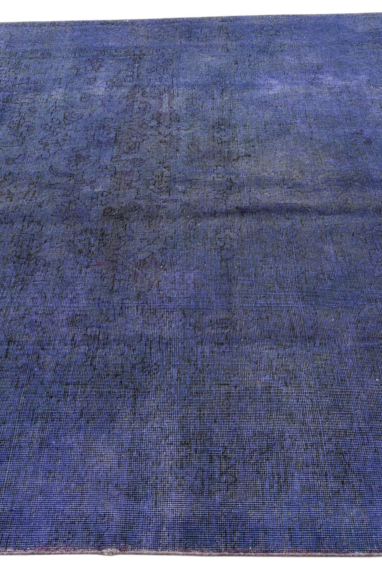 6' 7 x 9' 8 Hand Knotted Ultra Vintage Persian Wool Rug