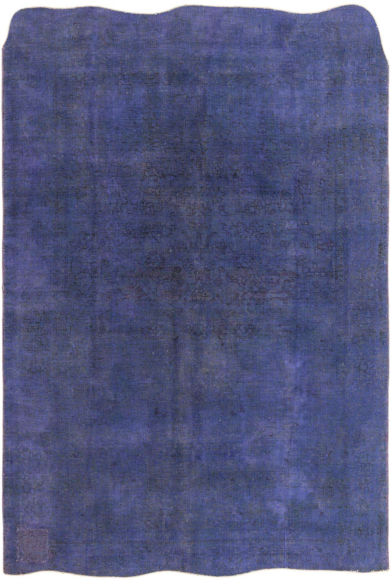 6' 7 x 9' 8 Hand Knotted Ultra Vintage Persian Wool Rug