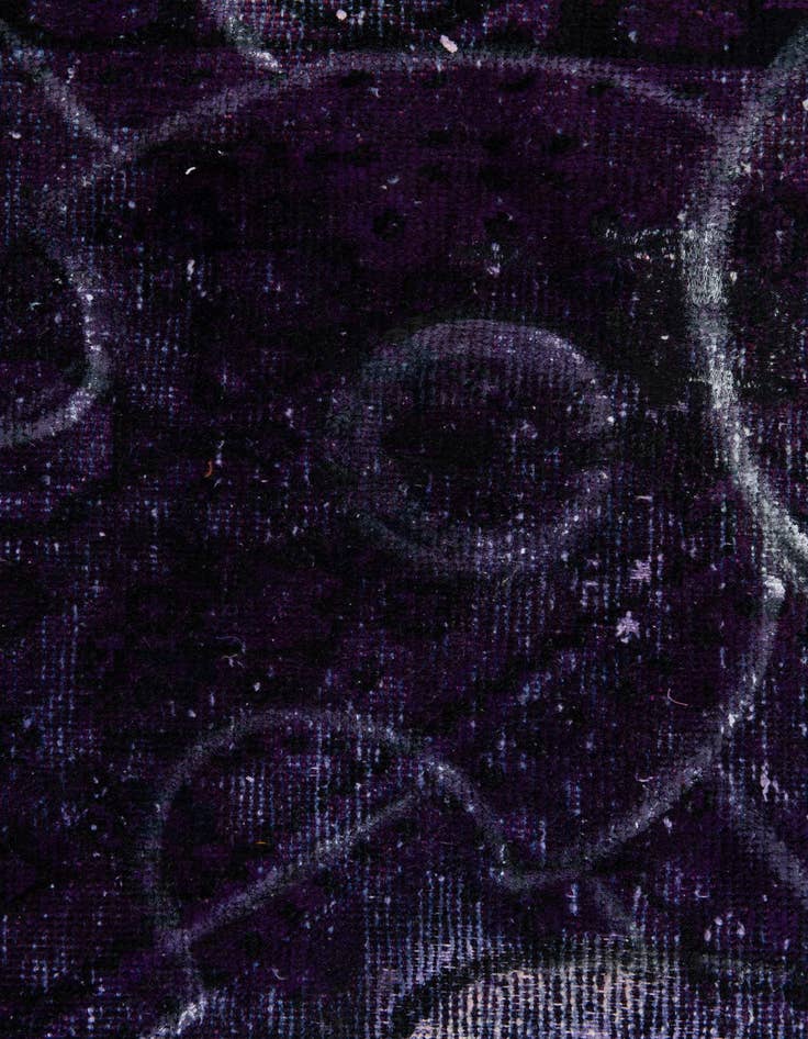 Detail image of 3' 10 x 4' 7  Hand Knotted Ultra Vintage Persian Wool Rug