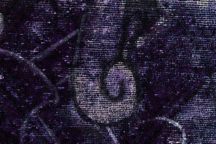 3' 10 x 4' 7 Hand Knotted Ultra Vintage Persian Wool Rug