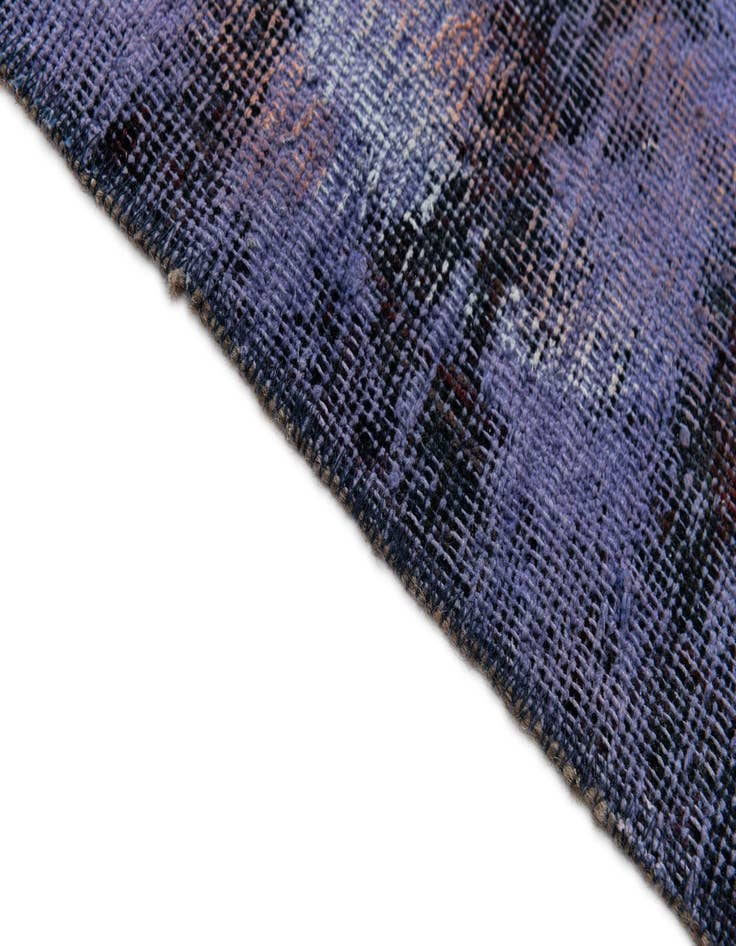 Detail image of 4' 10 x 5' 8  Hand Knotted Ultra Vintage Persian Wool Rug