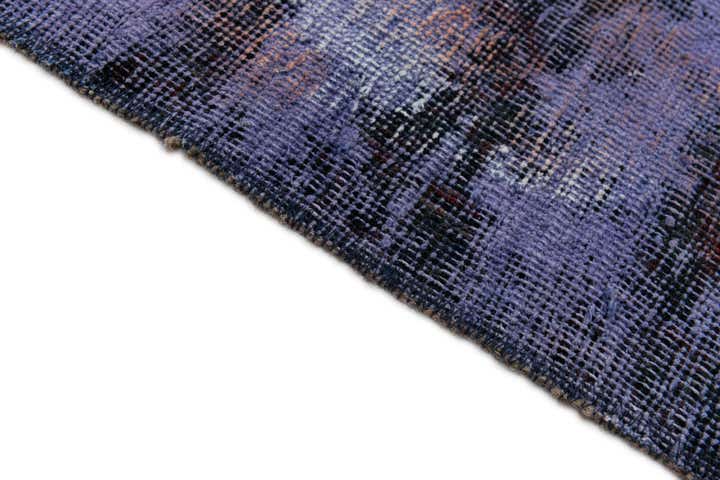 4' 10 x 5' 8 Hand Knotted Ultra Vintage Persian Wool Rug