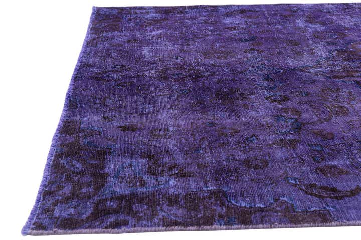 6' x 9' 2 Hand Knotted Ultra Vintage Persian Wool Rug