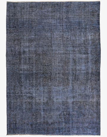 6' 1 x 8' 10 Hand Knotted Ultra Vintage Persian Wool Rug