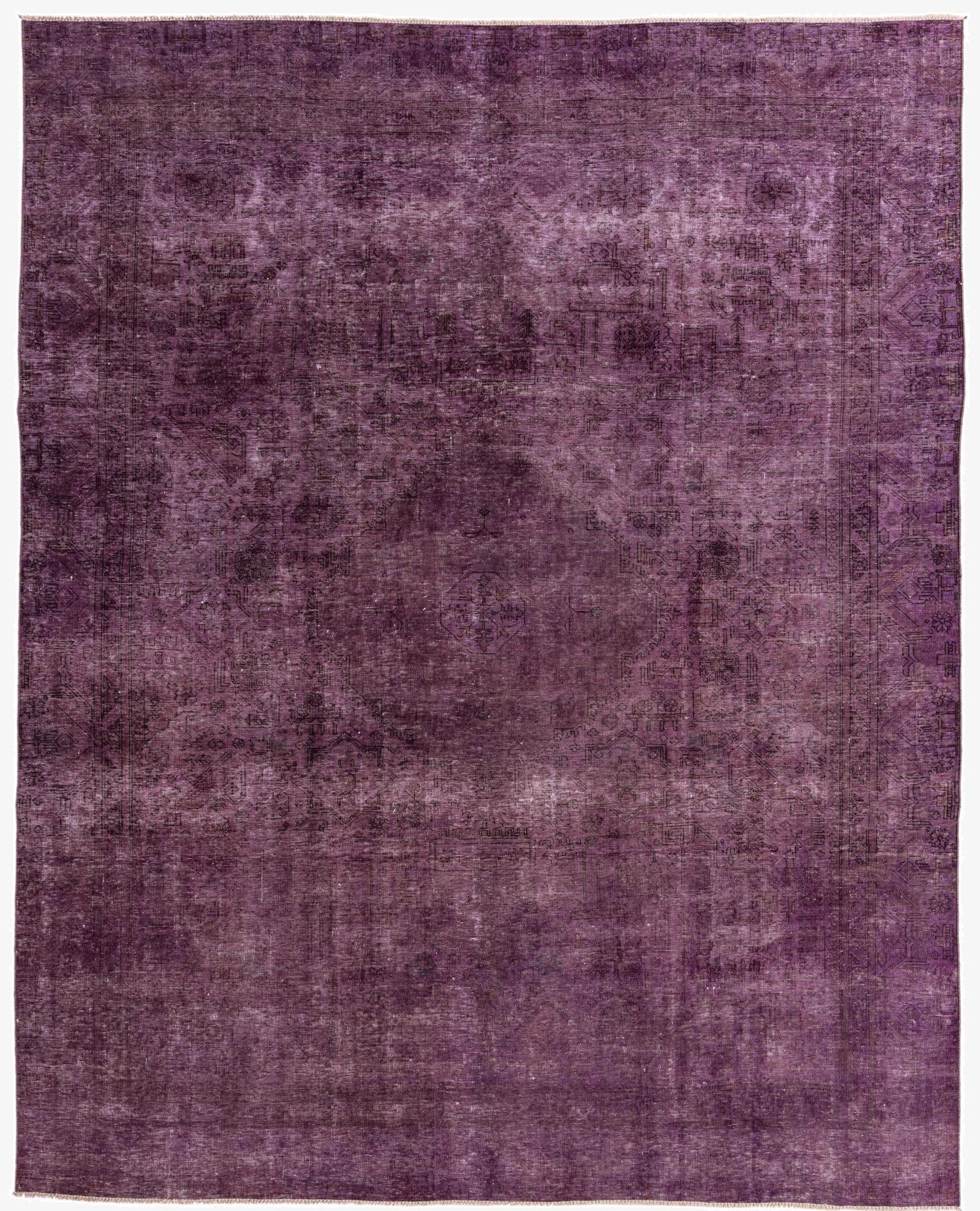 Primary image 9' 1 x 11' 3  Hand Knotted Ultra Vintage Persian Wool Rug