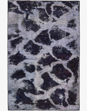 4' x 6' Hand Knotted Ultra Vintage Persian Wool Rug