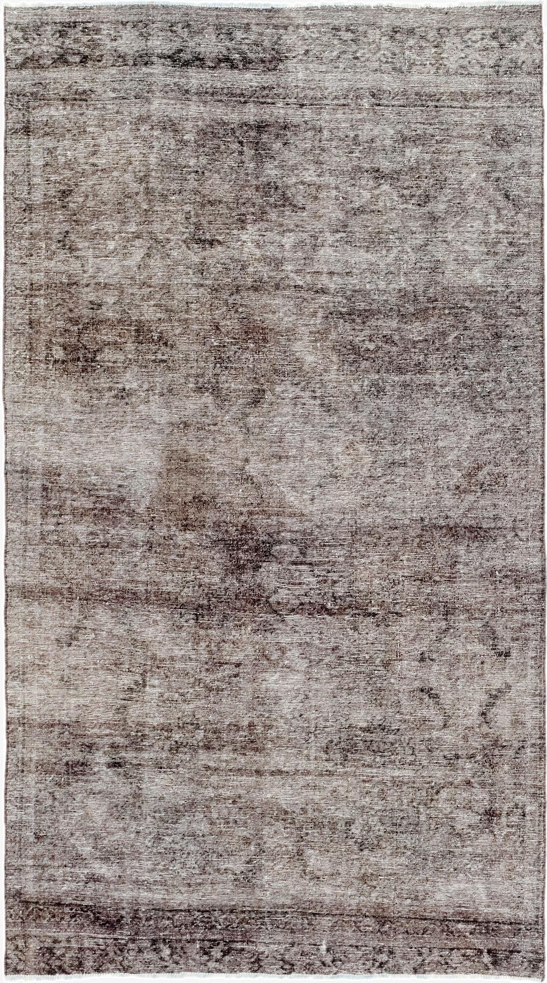 6' 5 x 11' 5  Hand Knotted Ultra Vintage Persian Wool Rug