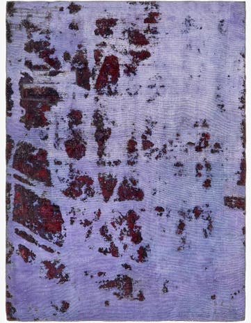 6' 6 x 8' 7 Hand Knotted Ultra Vintage Persian Wool Rug