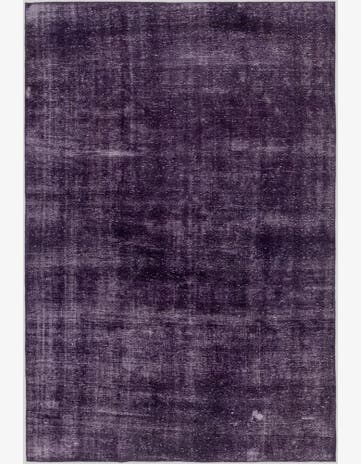 7' 3 x 10' 9 Hand Knotted Ultra Vintage Persian Wool Rug