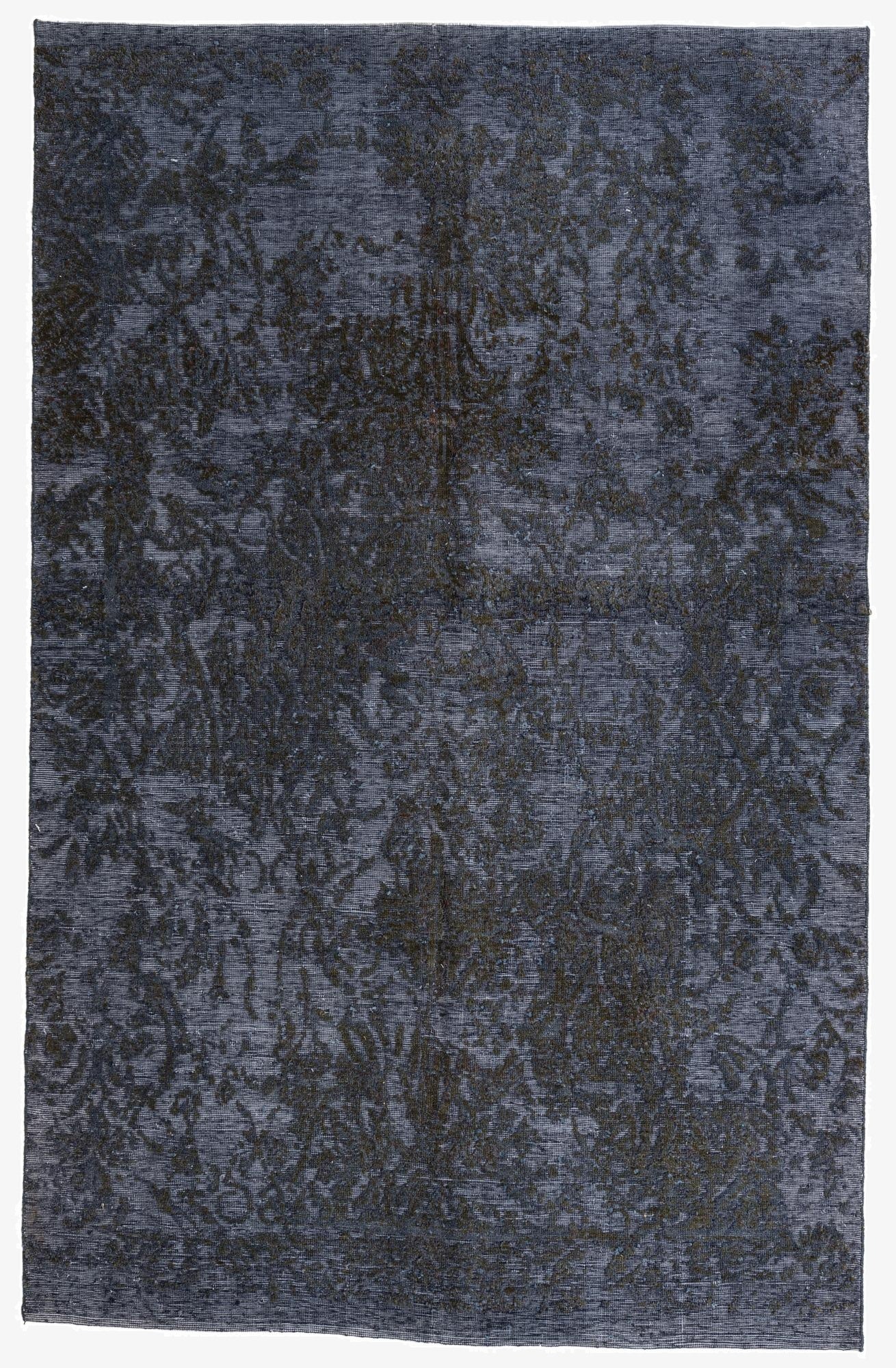 6' 4 x 10'  Hand Knotted Ultra Vintage Persian Wool Rug