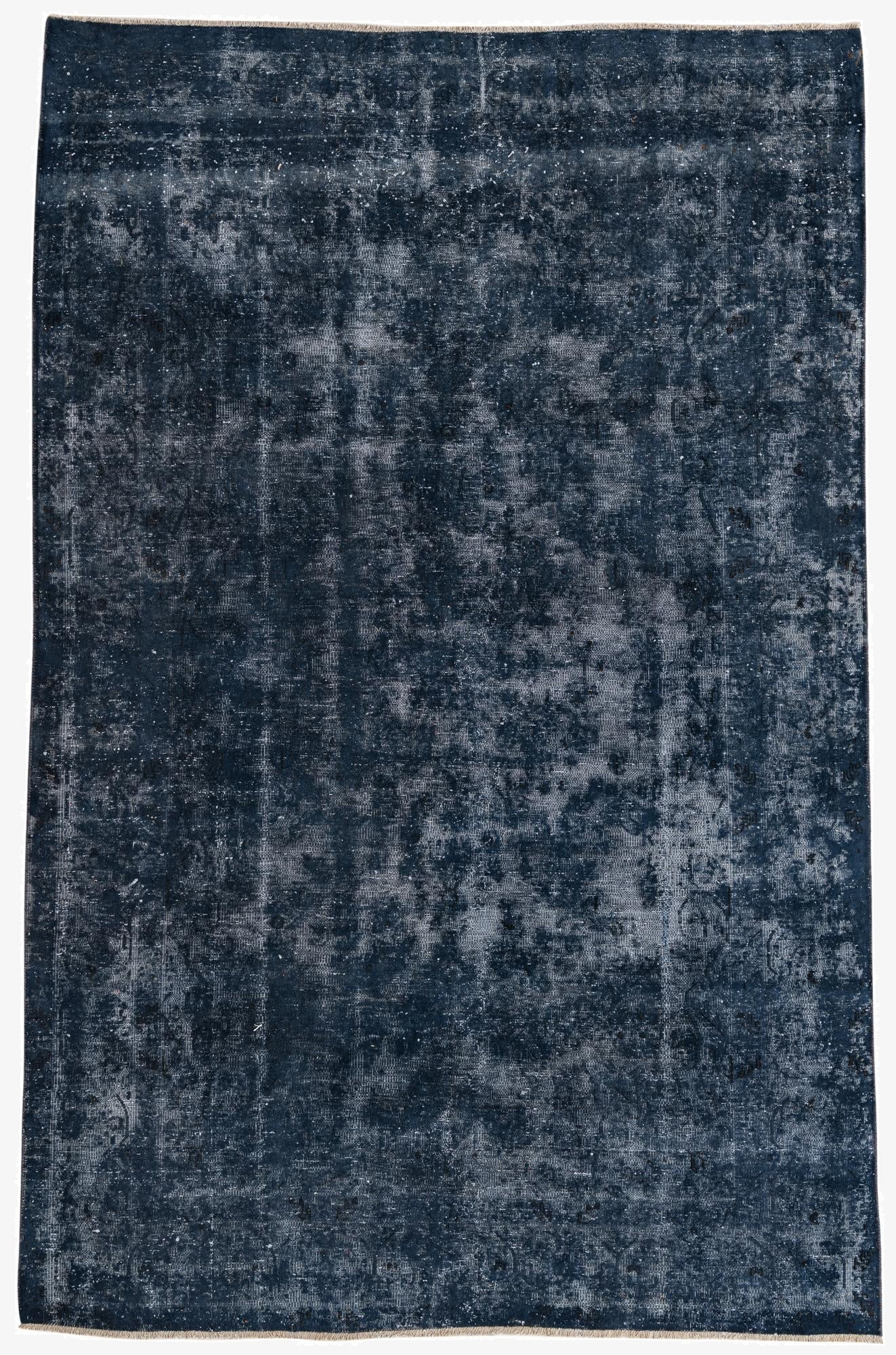 6' 2 x 9' 7  Hand Knotted Ultra Vintage Persian Wool Rug