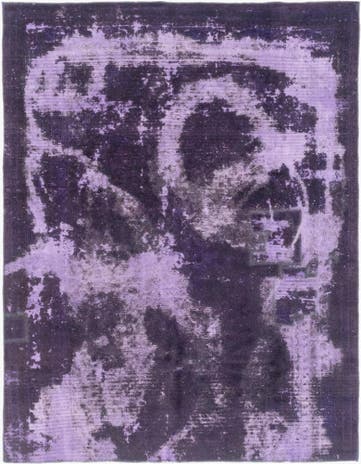 6' 6 x 8' 3 Hand Knotted Ultra Vintage Persian Wool Rug