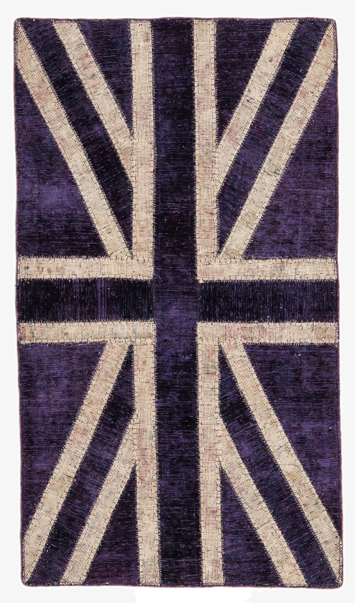 2' 9 x 4' 10 Hand Knotted Ultra Vintage Persian Wool Rug