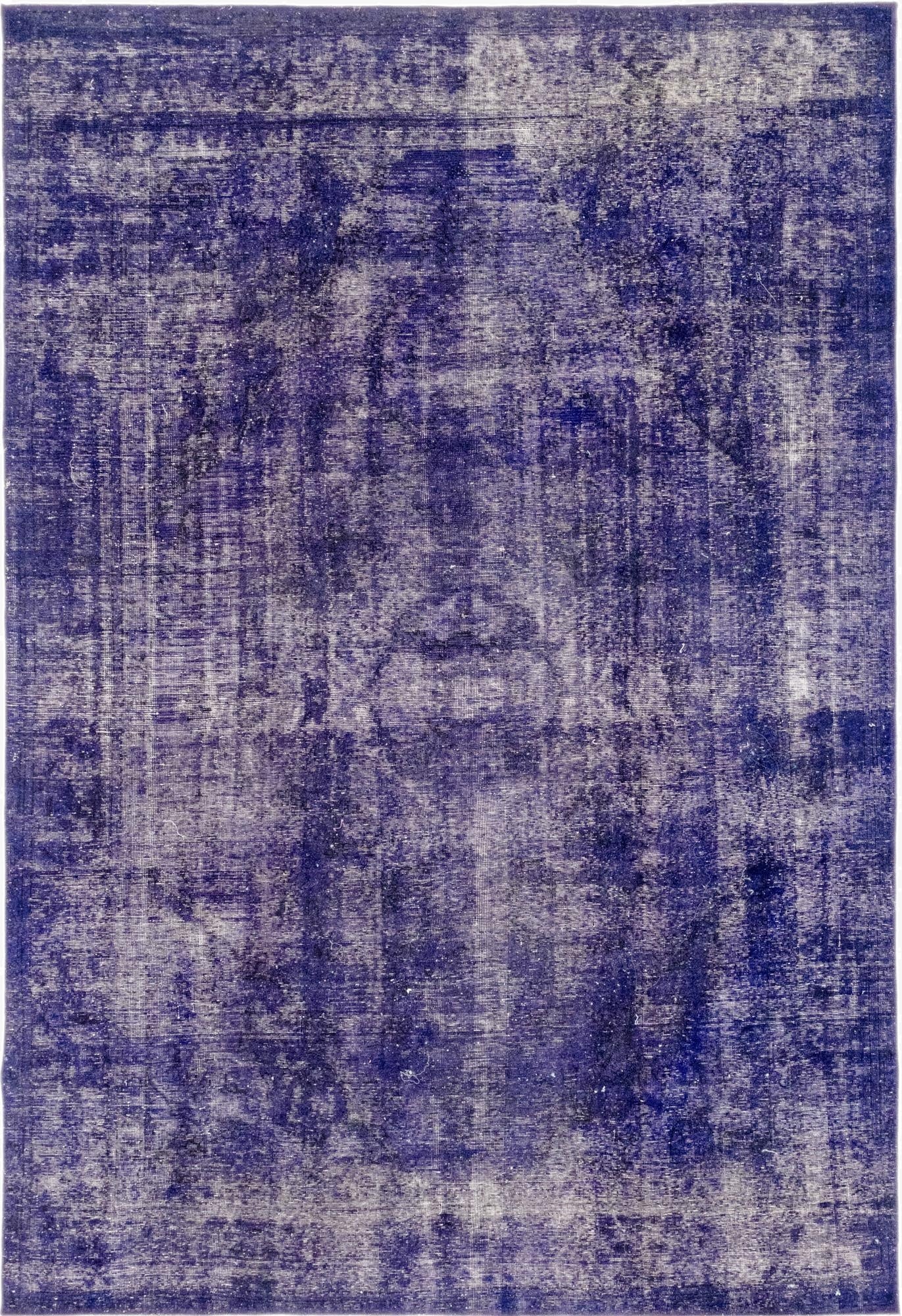 7' 10 x 11' 6  Hand Knotted Ultra Vintage Persian Wool Rug