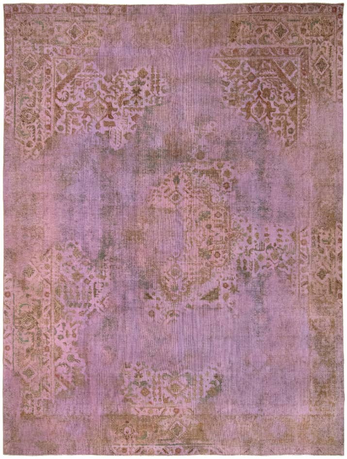 Detail image of 9' 3 x 12' 4 Hand Knotted Vintage Royal Persian Wool Rug