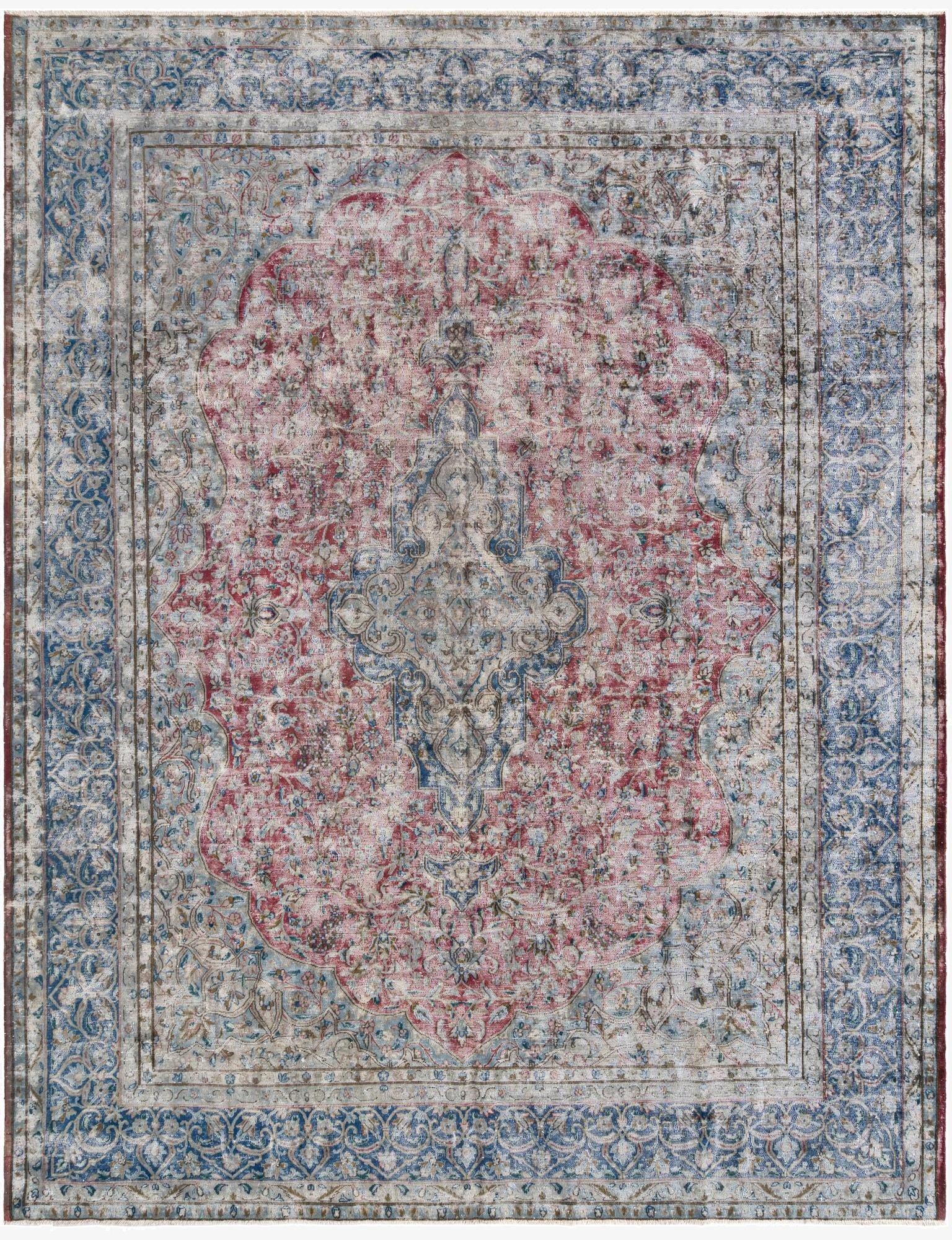 9' 11 x 12' 11 Vintage Royal Wool Rug
