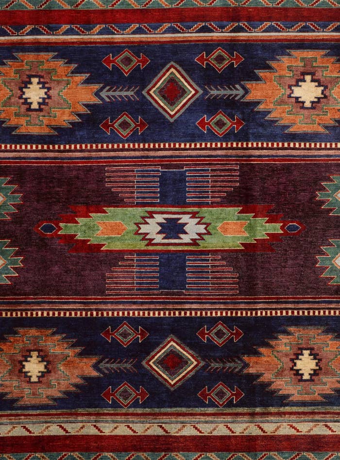 Detail image of 8' 2 x 9' 7 Hand Knotted Ziegler Modern Rug