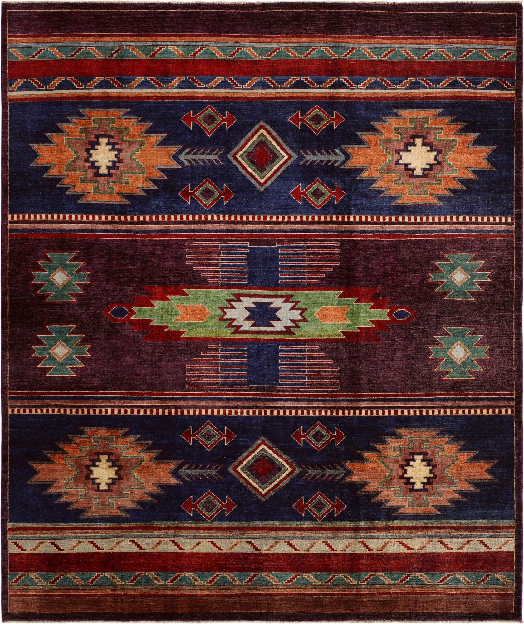 8' 2 x 9' 7 Hand Knotted Ziegler Modern Rug