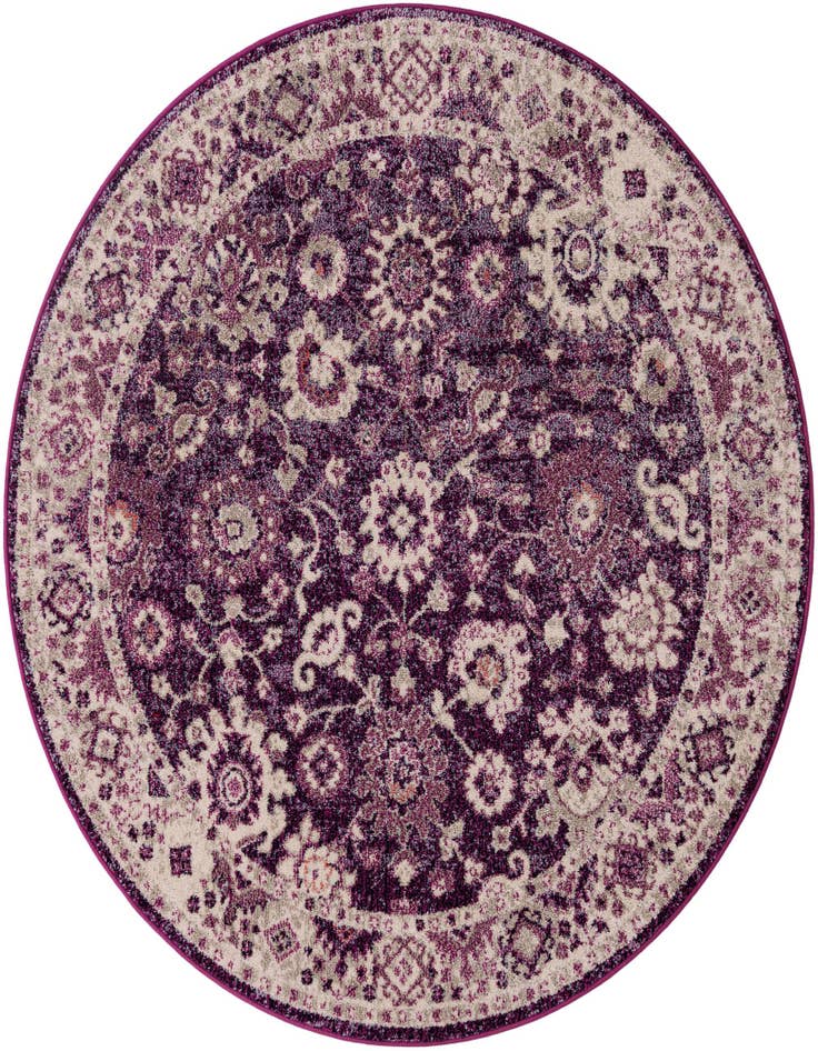 Detail image of 6' x 6' Carrington Round Rug