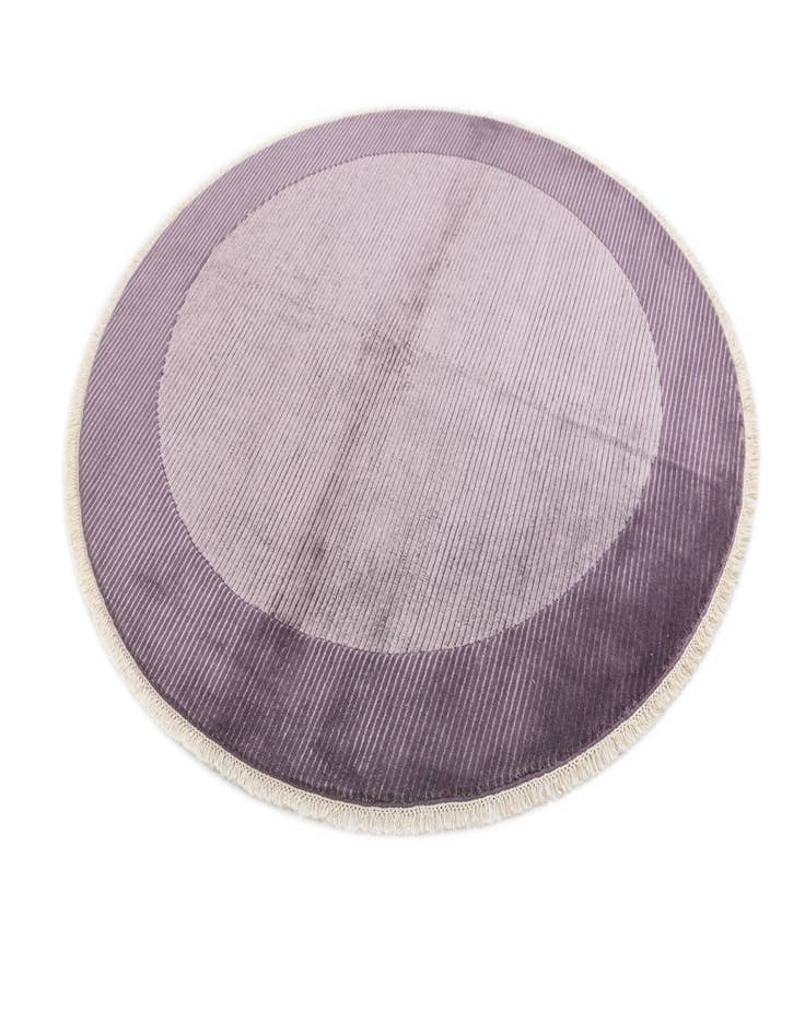 Detail image of 6' 6 x 6' 6  Hand Knotted Darya Wool Round Rug