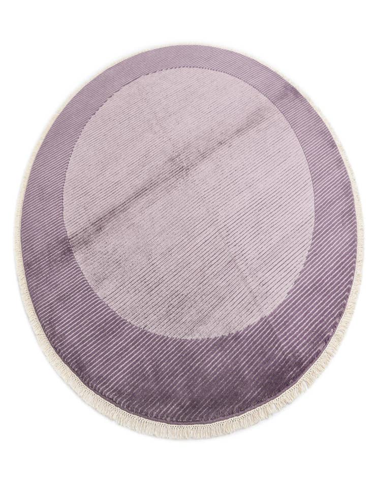 Detail image of 6' 6 x 6' 6  Hand Knotted Darya Wool Round Rug