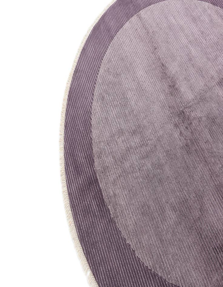 Detail image of 6' 6 x 6' 6  Hand Knotted Darya Wool Round Rug