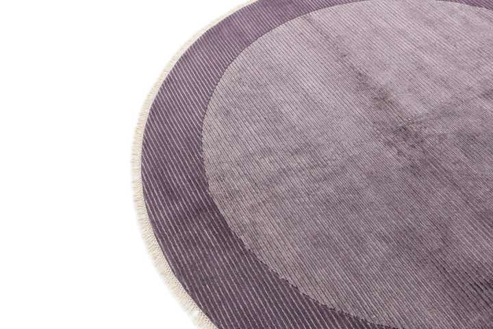 6' 6 x 6' 6 Hand Knotted Darya Wool Round Rug