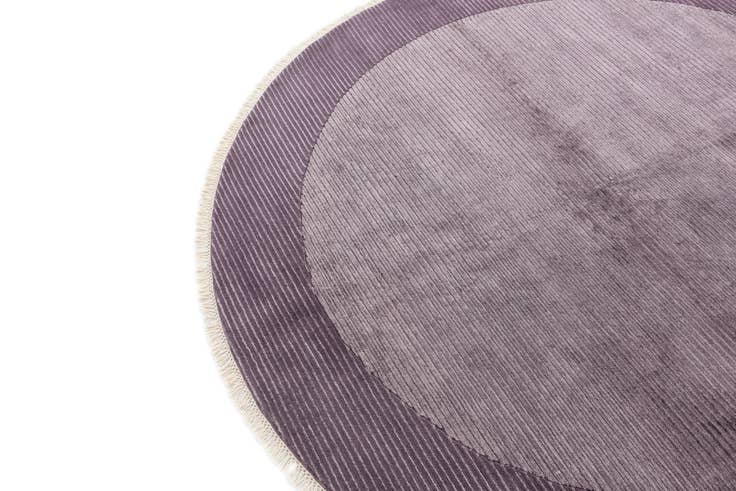Detail image of 6' 6 x 6' 6 Hand Knotted Darya Wool Round Rug