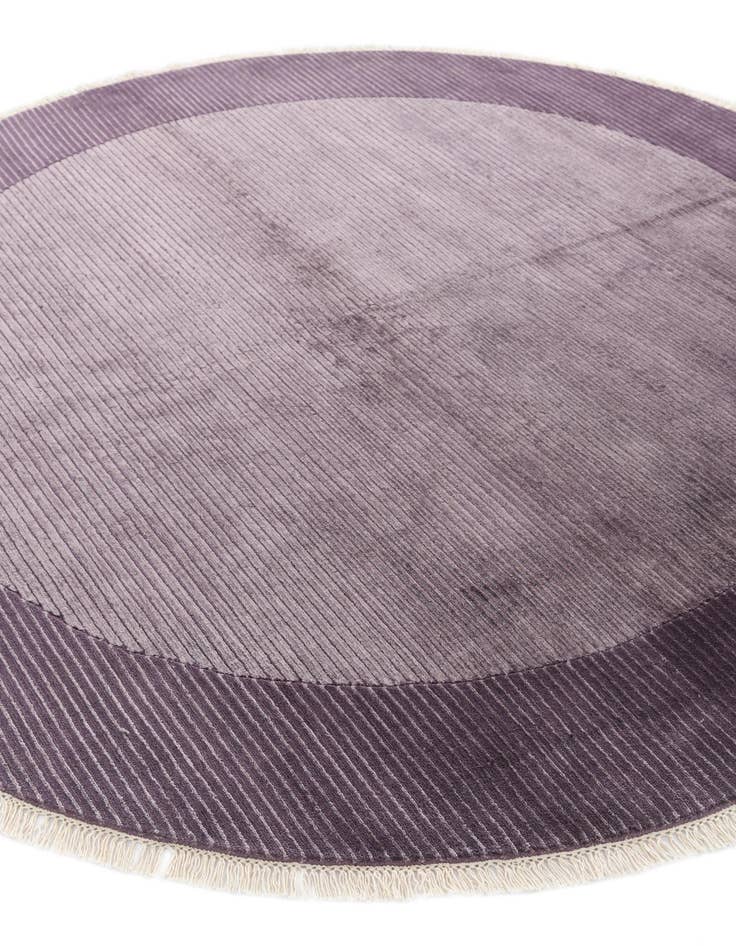 Detail image of 6' 6 x 6' 6  Hand Knotted Darya Wool Round Rug
