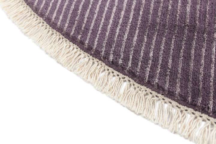6' 6 x 6' 6 Hand Knotted Darya Wool Round Rug