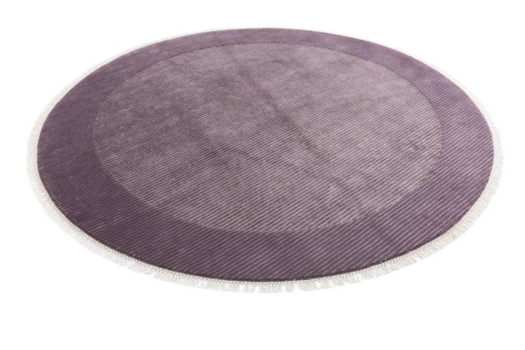 Detail image of 6' 5 x 6' 5 Hand Knotted Darya Wool Round Rug