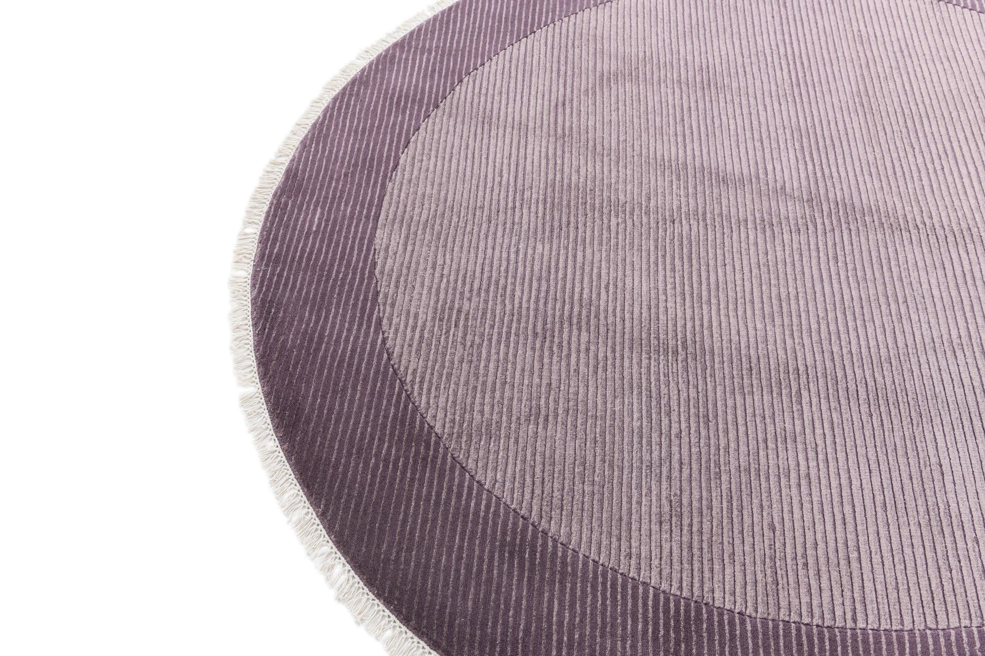6' 5 x 6' 5 Hand Knotted Darya Wool Round Rug
